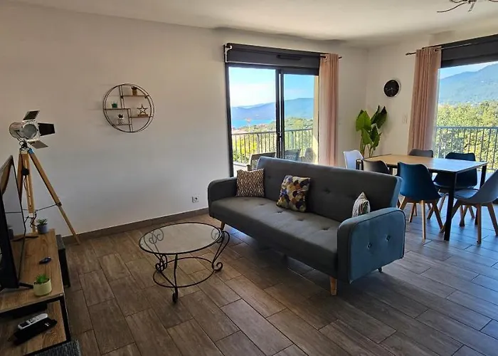 Apartmán T3 Le Myrte Vue & Montagne Idealement Situe *