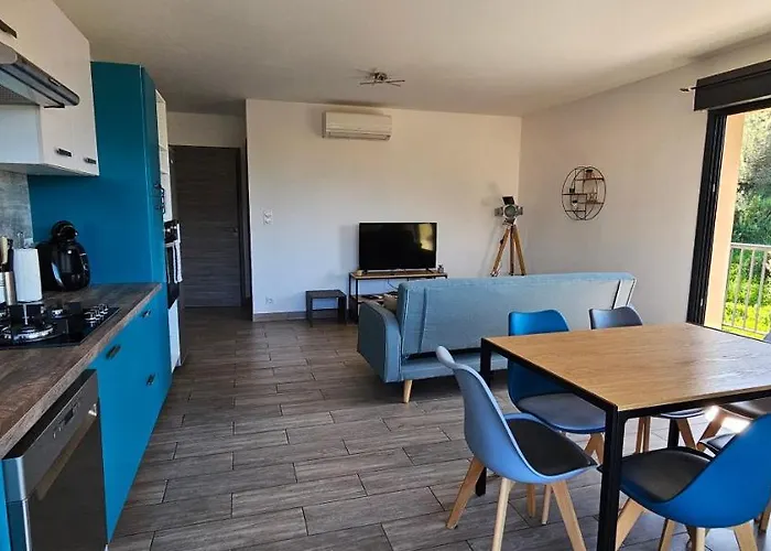T3 Le Myrte Vue & Montagne Idealement Situe * Propriano (Corsica)