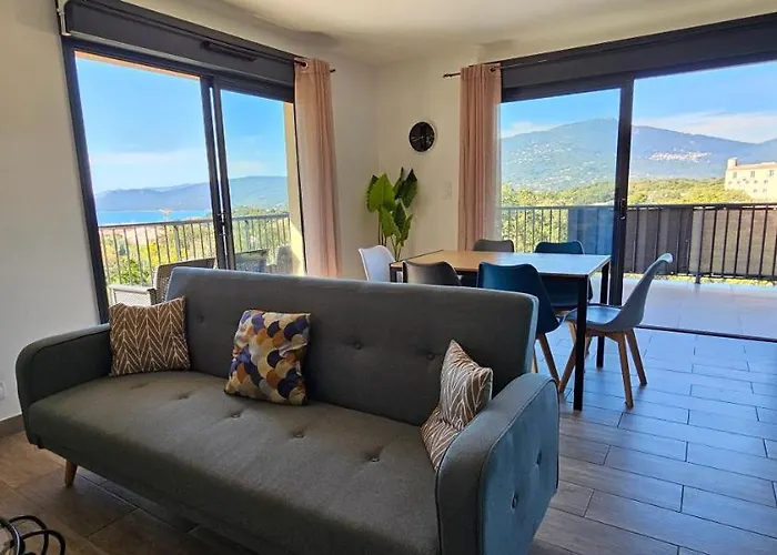 Apartmán T3 Le Myrte Vue & Montagne Idealement Situe *